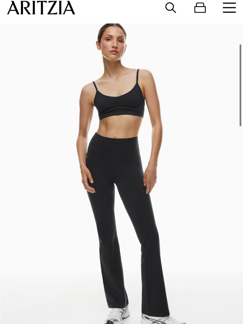 Tna Action High Waisted Flare leggings